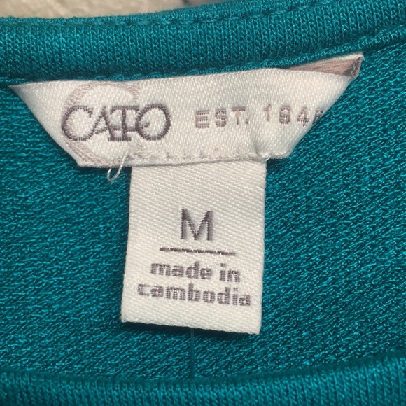 CATO Jersey Knit Stretch Comfy Extra Long Line Tunic Top With Drop Shoulders - Picture 3 of 13